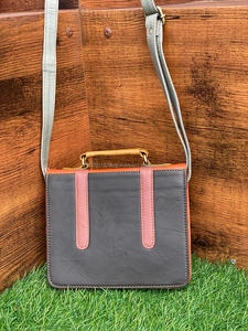 Nuevo bolso de mano de cuero reciclado, superventas, monedero de Color arcoíris, bolsos de tirantes sostenibles multiusos únicos con estilo para mujer - Product Image 5