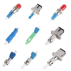 Glasfaser APC/UPC FC/LC/SC/ST Stecker/Buchse zu Adapter Single-Mode-Konverter Hybrid-Anschluss