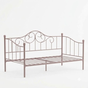 Traditional Cast Wrought Iron <b>2</b>-<b>Seater</b> Sofa <b>Set</b> Durable Outdoor <b>Garden</b> Furniture Waterproof - Product Image 2
