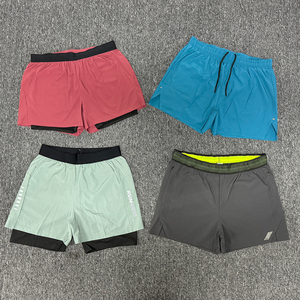 Custom Men Fitness Bodybuilding Shorts Quick Dry Active Pockets Sports Shorts Wholesale <b>Polyester</b> Workout Gym Bottoms Supplier - Product Image 3