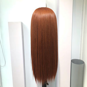 Extensions de cheveux vietnamiennes vierges Super Quality 100% Prix d'usine Os Straight Super Double Drawn Dark Orange Color - Product Image 4