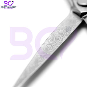 Ciseaux de coiffure en acier inoxydable de 6,0 pouces, fabrication directe d'usine, étiquette privée personnalisée, outils de salon - Product Image 2
