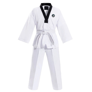 ชุดเทควันโดดีไซน์ใหม่ขายดี ผ้าฝ้าย 100% คุณภาพสูง ระบายอากาศได้ดี ทนทาน สั่งซื้อขั้นต่ำน้อย ราคาถูก - Product Image 2