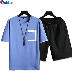 BOBBIN INDUSTRIES Ensemble de survêtement confortable pour homme, style urbain, respirant, en polaire, imprimé 3D, pour la détente - Product Image 6