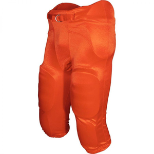 Mens <b>Padded</b> American Football Pants Polyester Athletic Practice Game Pants Buckle Closure Impact Protection Sports Training Wear - Product Image 6