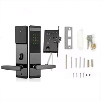 Cerradura Inteligente para Puerta de Hotel sin Llave, TTLock App, WiFi, Tarjeta IC, Contraseña, Anti-Robo, Impermeable, Acero Inoxidable, Fácil Instalación