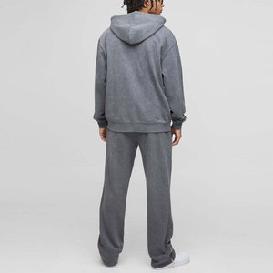 ชุดวอร์มซิปแบบสั่งทำพิเศษสำหรับผู้ชาย ขายดี ทรงเข้ารูป ผ้าฝ้าย/โพลีเอสเตอร์ ไซส์ใหญ่ ชุดวอร์มซิปแบบหลวมสำหรับผู้ชาย - Product Image 2