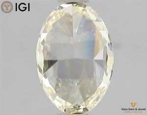 Pièce maîtresse élégante 2,00 CARAT avec certificat IGI, couleur jaune vif fantaisie, clarté VVS2, diamant de forme ovale cultivé en laboratoire CVD - Product Image 6