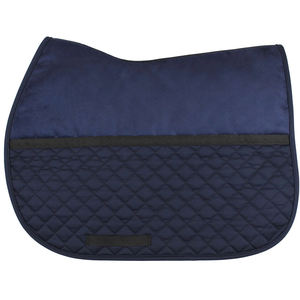 Tapis de selle anglais en coton respirant personnalisé, doux, conçu pour un confort et un soutien optimaux, idéal pour l'entraînement et le saut d'obstacles, qualité supérieure. - Product Image 1