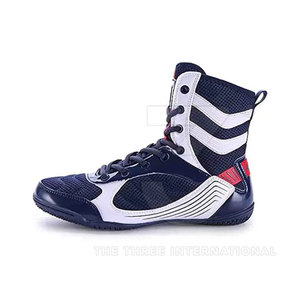 Calzado de Boxeo THREE INTERNATIONAL - Cierre de Velcro, Parte Superior de Malla Transpirable, Suela Flexible, Ligero, Opciones Personalizables - Product Image 4