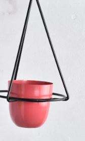 Jardinière murale moderne en métal |   Porte-pot de fleurs minimaliste pour l'intérieur et l'extérieur, pour balcon, jardin et décoration moderne de la maison - Product Image 3