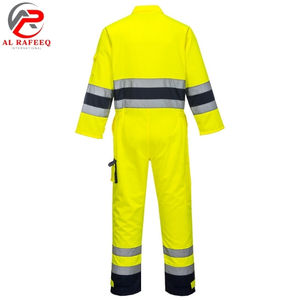 Vêtements de travail haute visibilité personnalisés pour hommes, combinaisons de travail réfléchissantes de haute qualité, prix de gros - Product Image 5