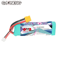 GAONENG GNB DR-1 Seri Baterai Lipo Daya Tinggi 150C 2800mAh 2S 7.4V XT60 Paket Baterai Lunak untuk Mobil Rc, Perahu Rc, Balap Buggy