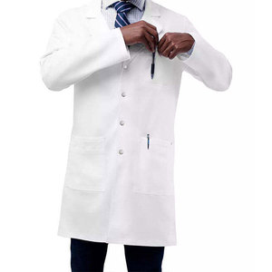 Comfort Medical Scrub Lab Coat For Doctors Nurses And Hospital Staff Lightweight Durable Fabric Lab Coats For Men - Product Image 2