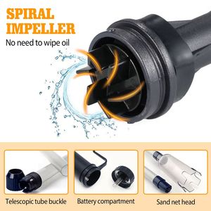 Limpiador de Grava para Acuarios 2 en 1 a Batería, Bomba de Sifón Ajustable, Removedor de Suciedad/Residuos de Peces para Accesorios de Acuario - Product Image 3