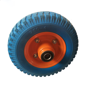 Sistema de Ruedas Giratorias con Rodamientos de Bolas, Neumáticas, de Acero y Poliuretano (PU), Selladas con Espuma, Coloridas, Innovadoras y Duraderas, de 2.50 4 4, Venta al Por Mayor - Product Image 1