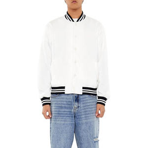 Vestes universitaires coupe-vent classiques pour hommes, tendances actuelles, avec logo personnalisé brodé, style urbain, vente en gros - Product Image 6