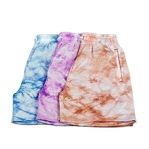 Shorts de sport innovants pour hommes, nouveau style, respirants, en maille unie, technique de teinture, prix de gros - Product Image 1