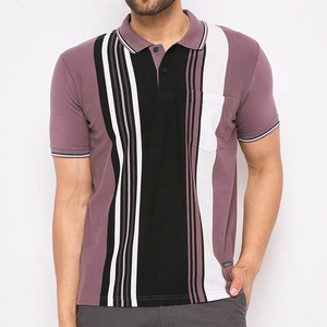 เสื้อโปโลผู้ชายแขนสั้น ระบายอากาศได้ดี ลายเรียบ ไซส์ใหญ่ ผ้าฝ้าย พิมพ์โลโก้ - Product Image 1