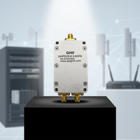 Diviseur de puissance RF 3 voies personnalisé 0,5-4 GHz SMA Femelle 20W à faible perte, Fabricant de diviseurs micro-ondes