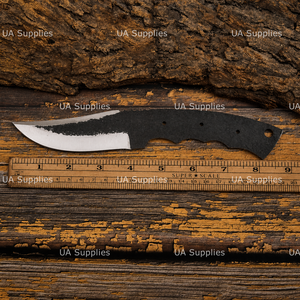 Cuchillo de Caza y Camping de Hoja Fija de Acero 1095 Forjado a Mano, Grado Industrial, Punta Caída, 0.5mm de Grosor, Venta Directa de Fábrica al Por Mayor - Product Image 3