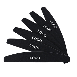 Custom Logo Floral Design <b>Nail</b> <b>File</b> 100/120 100/180 180/240 Precision Manicure Tool Plastic Smooth Tip - Product Image 6