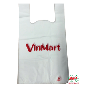 <b>Biodegradable</b> HDPE Garbage Bags Disposable Trash Bags Flexo Printed Hai Ha <b>Packaging</b> for Household Kitchen and Office Use - Product Image 1