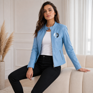Chaqueta de cuero premium para mujer que ofrece un uso cómodo, un aspecto clásico y un estilo versátil para cualquier ocasión informal. - Product Image 5