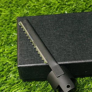 Professional Hair <b>Thinning</b> Finger <b>Ring</b> Razor Customized Color & Packaging Salon Barber Styling Tool with Custom Logo Black - Product Image 3