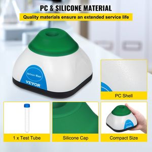 Mini Agitatore Vortex 6000rpm con Funzione Touch, Ricarica USB, Attrezzatura da Laboratorio con Capacità 50ML e Diametro Orbitale 6mm - Product Image 5