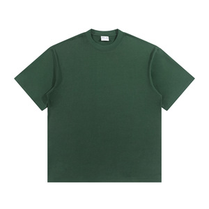 เสื้อยืดโอเวอร์ไซส์ทรงหลวมสำหรับผู้ชาย ผ้าคอตตอนออร์แกนิค 100% น้ำหนัก 240 กรัม ผ้าสองเส้น ปักโลโก้ด้านหน้าได้ตามต้องการ - Product Image 5