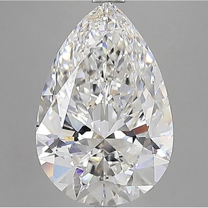 Diamant de laboratoire cultivé en vrac, certifié IGI, 10,08 carats, taille poire, VS1, haute qualité, éclat polyvalent - Product Image 1