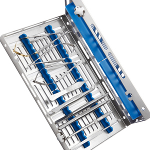 Kit complet d'instruments microchirurgicaux ophtalmiques pour la chirurgie oculaire avec pinces, ciseaux, porte-aiguilles et spéculum - Product Image 3