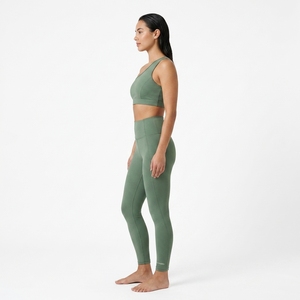 Conjunto Deportivo para Mujer, Top Deportivo de un Hombro, Leggings de Cintura Alta, Ropa Deportiva sin Costuras para Yoga, Gimnasio, Fitness - Product Image 4