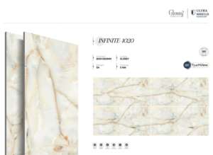 กระเบื้องพอร์ซเลนเคลือบเงาหรูหรา ขนาด 800x1600 1200x1800 750x1500 มม. แผ่นใหญ่สำหรับปูพื้นและผนัง สำหรับการออกแบบตกแต่งภายในที่ทันสมัย - Product Image 5