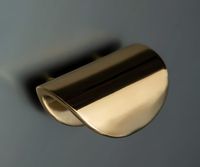 Poignée de porte en laiton de style édouardien, design baroque, poignée de porte de manoir historique