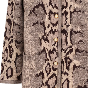 JT Fashion Cardigan Classique Femme Col V Ample Boutonné en Laine Cachemire Manches Longues Hiver Décontracté Commande Personnalisée Essentiel Minimaliste - Product Image 2