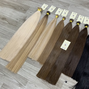 Nouvel arrivage Extensions de cheveux vietnamiens vierges à double tirage Cheveux à pointe nano de kératine russe provenant d'un approvisionnement direct de l'usine - Product Image 6