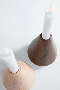 Contemporary Wooden <b>Candle</b> Holders Handmade Natural Wood <b>Tealight</b> Stand Elegant Table Decor Centerpiece Christmas Religious - Product Image 3