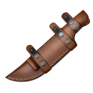 Étui de protection en cuir pour couteau de chasse, équipement de camping, survie et équipement de bushcraft, vente en gros, étui de couteau personnalisé - Product Image 1