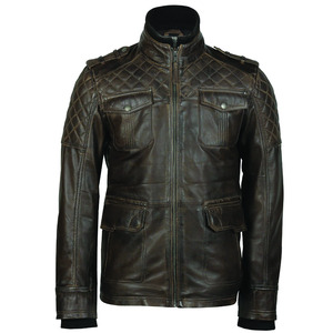Design Your Own <b>Leather</b> Fashion <b>Jackets</b> High Quality Men <b>Leather</b> <b>Jacket</b> In Best Price <b>Long</b> Sleeve <b>Leather</b> <b>jacket</b> - Product Image 1