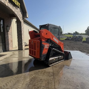 Cargadora Compacta Usada Kubota SVL75-2 Diésel con Motor Potente y Bomba, Cargadora de Orugas Compacta de Tamaño Mediano para Construcción y Paisajismo - Product Image 1