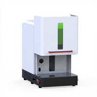 Máquina de Marcado Láser de Fibra de 30W, Tipo Cerrado, Serie SCF, para Grabado Industrial en Metal, Identificación de Productos y Hardware