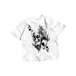 T-shirt unisexe à manches courtes en coton tricoté 230 g/m², col rond, streetwear, impression de logo personnalisé, vierge numérique, pour homme - Product Image 2