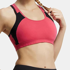 Soutien-gorge de sport pour femme de haute qualité, léger, en Spandex/Nylon, à maintien élevé, bretelles réglables, extensible dans quatre directions, pour la gym - Product Image 4
