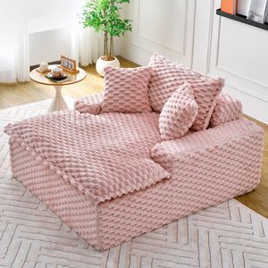 Divano Comfort da 51 Pollici con Due Cuscini e Un Schienale per Molteplici Scenari in Camere da Letto e Soggiorni - Product Image 3