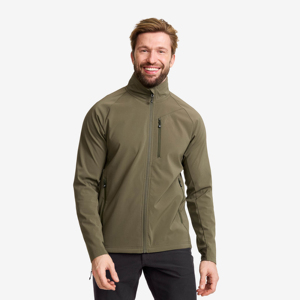 Veste Softshell Homme Col Montant Coupe-Vent Décontractée Extérieur Légère Résistante à l'Eau avec Poches Utilitaires et Fermeture Éclair Intégrale – Vente en Gros - Product Image 1