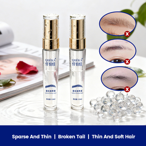 Sérum de croissance des sourcils à marque privée, extrait naturel d'herbes, liquide fortifiant pour sourcils, nourrit les racines des sourcils, sourcils plus épais et plus fournis - Product Image 4