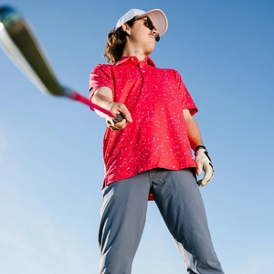 Custom logo Stiff <b>Collar</b> Golf Tee <b>Shirts</b> Funny Pattern Polyester Spandex Quick Dry Man Golf Polo <b>T</b>-<b>shirt</b> <b>Shirts</b> - Product Image 4