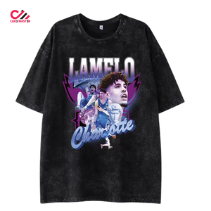 Camiseta Oversize Personalizada para Hombre, Precio al por Mayor, Color Personalizado, Manga Corta, Cuello Redondo, Estilo Urbano, Impresión Digital, Alta Calidad, Ecológica - Product Image 3